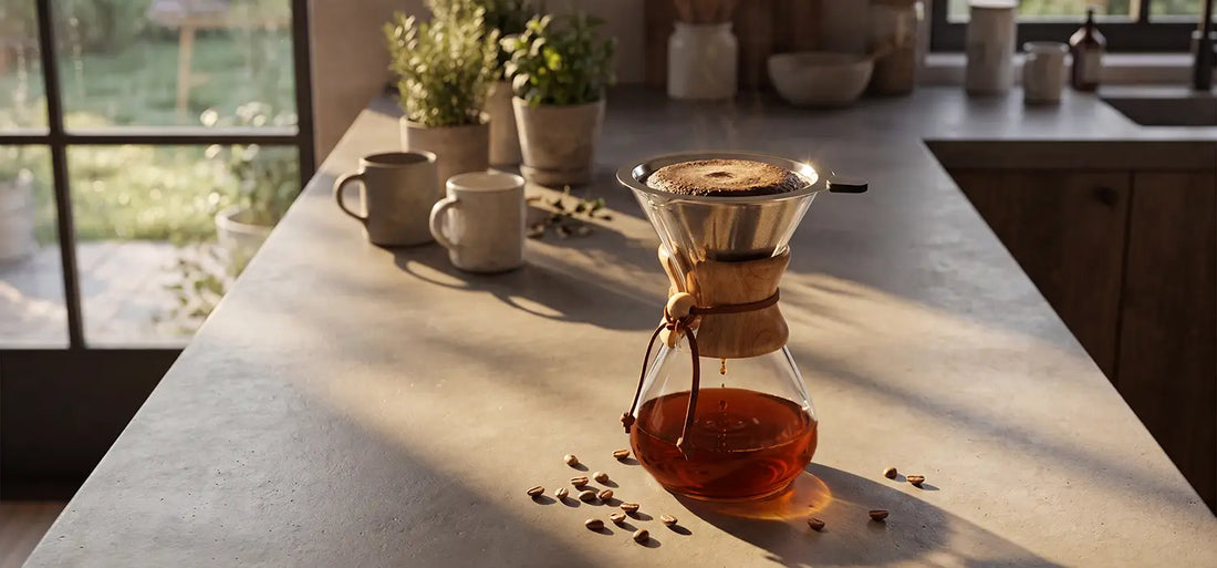 The Pure Brew: The 3-Stage Stainless Pour-Over Guide