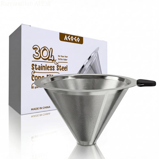 304 Stainless Steel filter for Pour Over