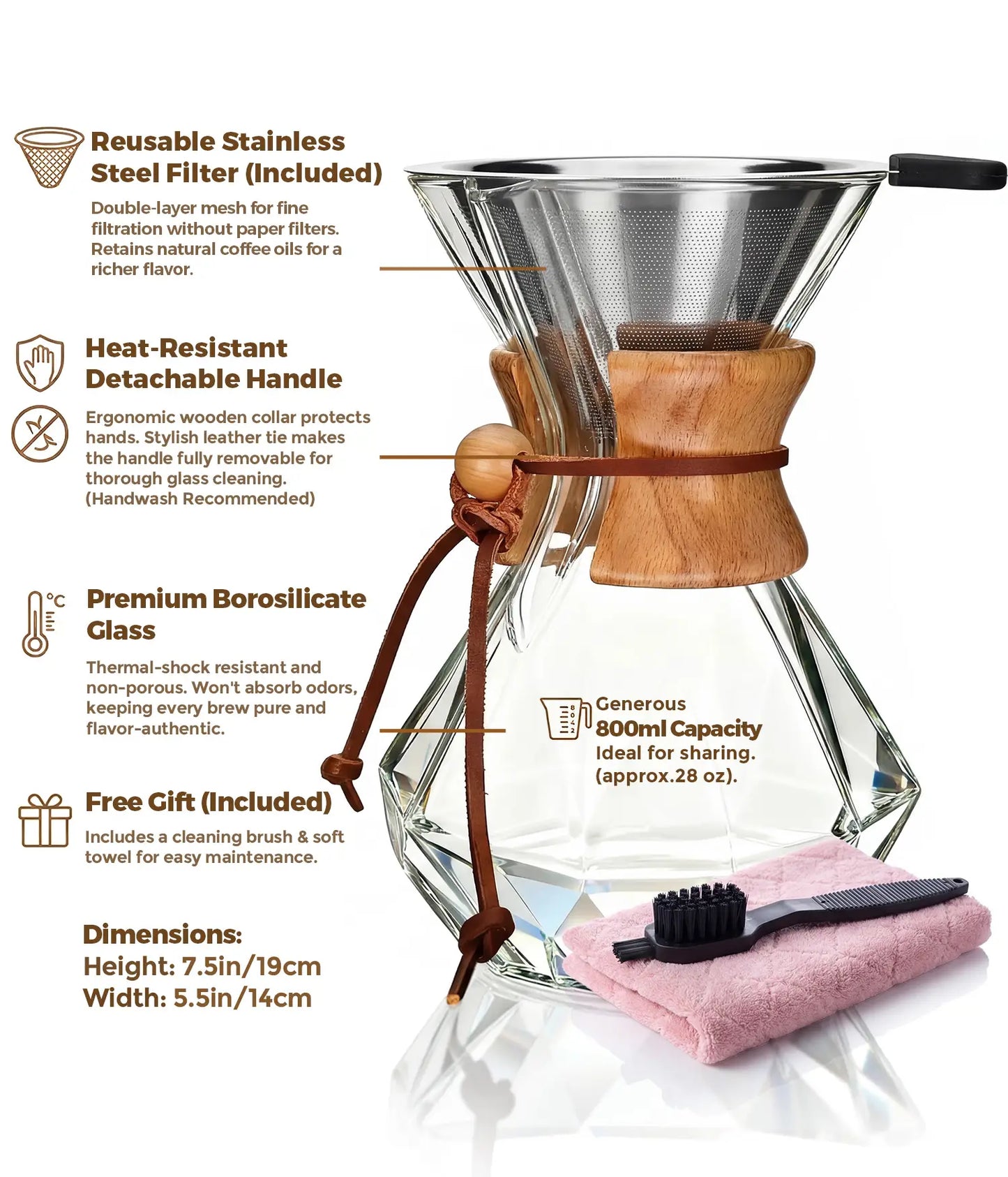 The AGOGO Diamond Pour Over: Modern Geometric Brewing