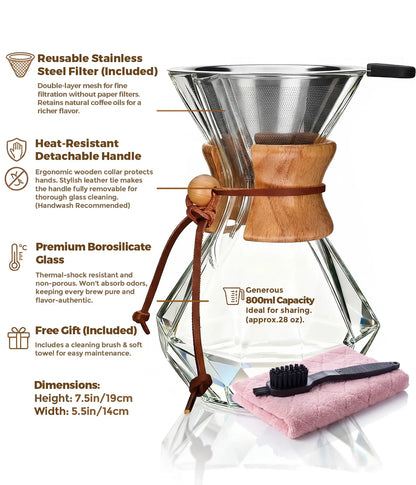 The AGOGO Diamond Pour Over: Modern Geometric Brewing